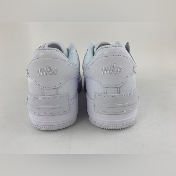 Nike Air Force 1 Shadow Triple White Women's Sneakers Shoes CI0919-100 - Picture 7 of 12